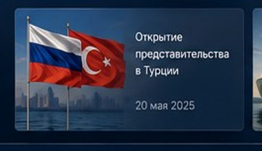 Российский и турецкий флаги